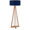 Good & Mojo Lampadaire Abat-jour Bleu Jean En Bois EVEREST 1 Good & Mojo Lampadaire Abat-jour Bleu Jean En Bois EVEREST -magasin Vente-unique 1198711 design 1 1140x1140