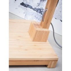 Good & Mojo Lampadaire Abat-jour Beige Tige Bambou Naturel Noir HIMALAYA 9 Good & Mojo Lampadaire Abat-jour Beige Tige Bambou Naturel Noir HIMALAYA -magasin Vente-unique 1198721 design 3 1140x1140