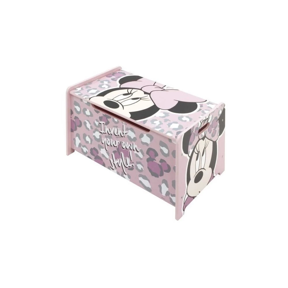 DISNEY MINNIE - Coffre De Rangement En Bois 5 DISNEY MINNIE - Coffre De Rangement En Bois – Image 3