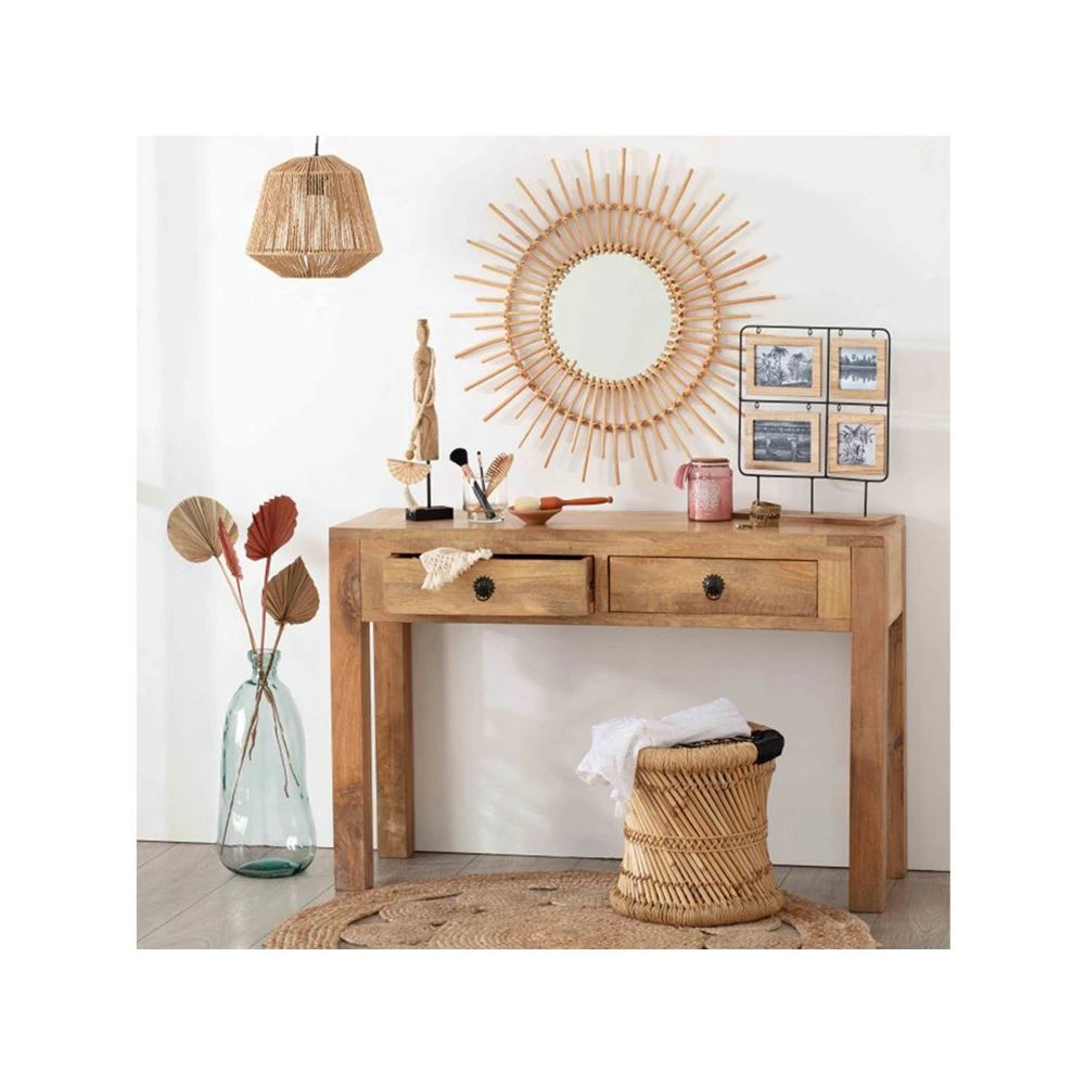 Atmosphera, Createur D'Interieur 3 Miroirs Rotin Soleil - Atmosphera 5 Atmosphera, Createur D'Interieur 3 Miroirs Rotin Soleil - Atmosphera – Image 3