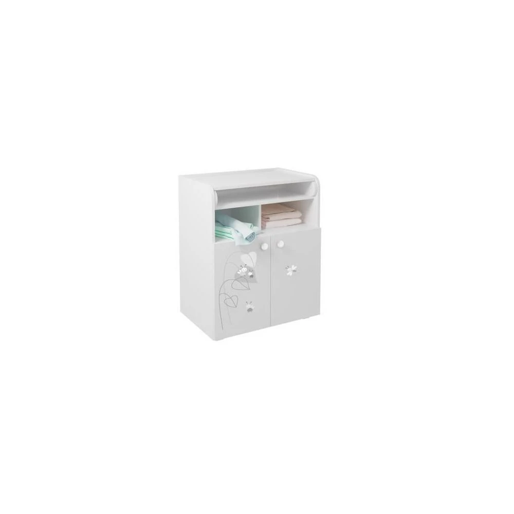 POLINI Ami Zen Commode 2 Portes - Blanc 4 POLINI Ami Zen Commode 2 Portes - Blanc – Image 2