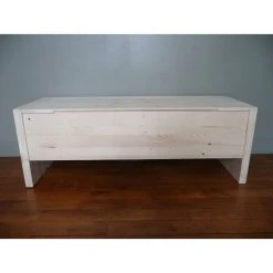 Aubry Gaspard Coffre De Rangement En Bois Brut. 9 Aubry Gaspard Coffre De Rangement En Bois Brut. -magasin Vente-unique 19390