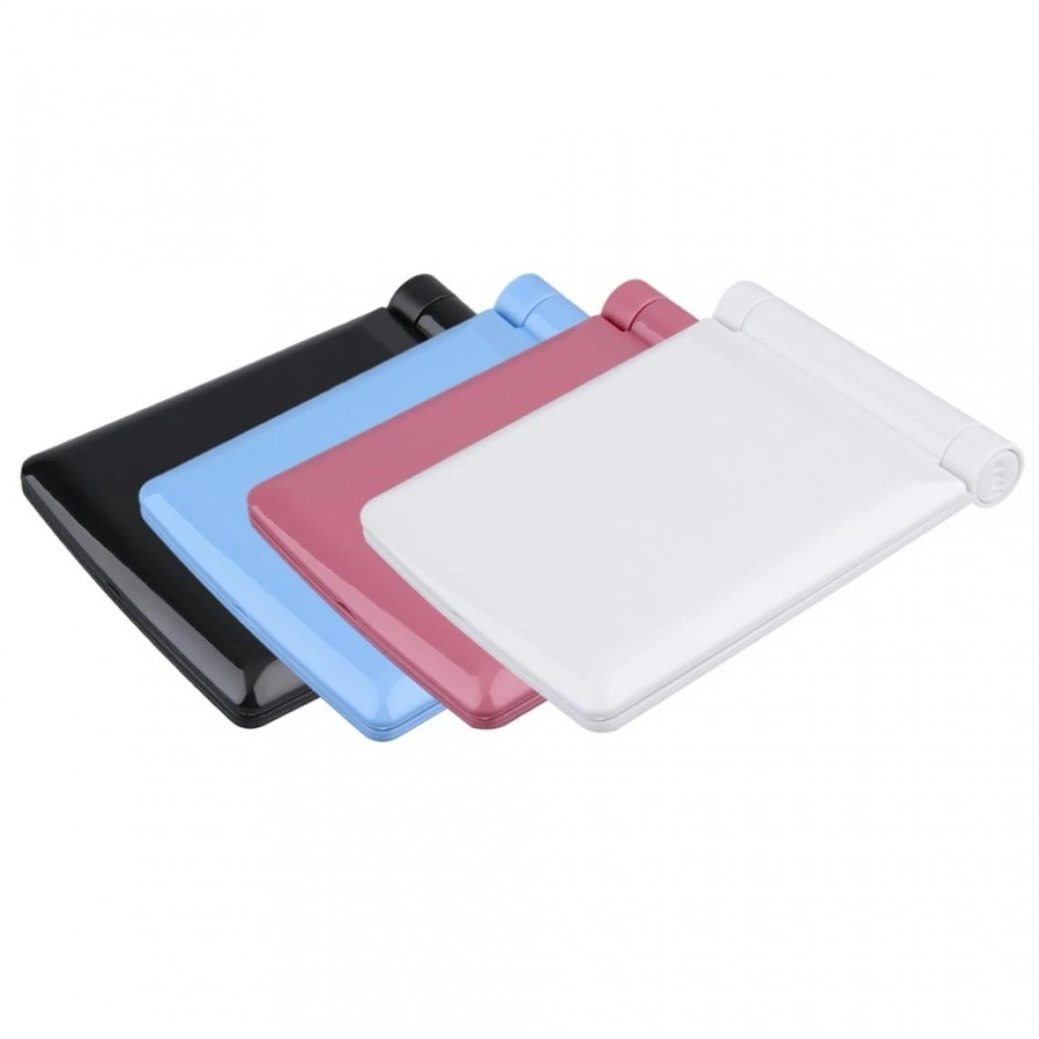 Wewoo 2 PCS Lady Cosmétique Miroir De Vanité Se Pliant Poche Portable Ampo... 7 Wewoo 2 PCS Lady Cosmétique Miroir De Vanité Se Pliant Poche Portable Ampo... – Image 5