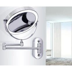 GENERIC 3 Fois Grossissement 8 Pouces Pliante LED Maquillage Miroir Mur Mur Su... -magasin Vente-unique 3 fois grossissement 8 pouces pliante led maquillage miroir mur mur suspendu miroir miroir double face illumine miroir 12644724 33978622 1140x1140