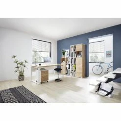 Germania Classeur à Roulettes 40x48,9x56,9cm Chêne De Navarre Et Bla... 10 Germania Classeur à Roulettes 40x48,9x56,9cm Chêne De Navarre Et Bla... -magasin Vente-unique 4005949415171 g en hd 3