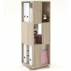 FMD Classeur Rotatif Ouvert 34x34x108 Cm Chêne 1 FMD Classeur Rotatif Ouvert 34x34x108 Cm Chêne -magasin Vente-unique 4029494114310 a en hd 1