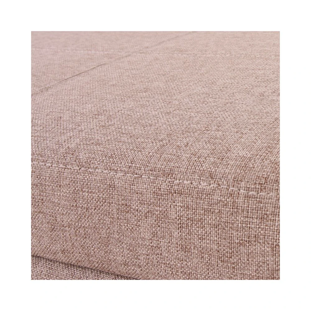 Mendler Banc/banquette/coffre De Rangement Kriens, 112x45x45cm, Tissu, Beige 5 Mendler Banc/banquette/coffre De Rangement Kriens, 112x45x45cm, Tissu, Beige – Image 3