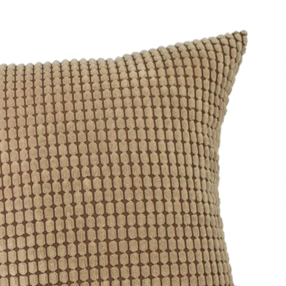 Marque Generique Taie D'oreiller Couleur Velours Côtelé Canapé Carré Housse De Cous... 4 Marque Generique Taie D'oreiller Couleur Velours Côtelé Canapé Carré Housse De Cous... – Image 2