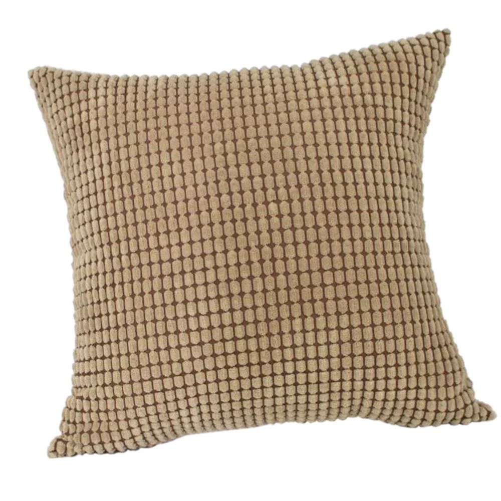 Marque Generique Taie D'oreiller Couleur Velours Côtelé Canapé Carré Housse De Cous... 7 Marque Generique Taie D'oreiller Couleur Velours Côtelé Canapé Carré Housse De Cous... – Image 5