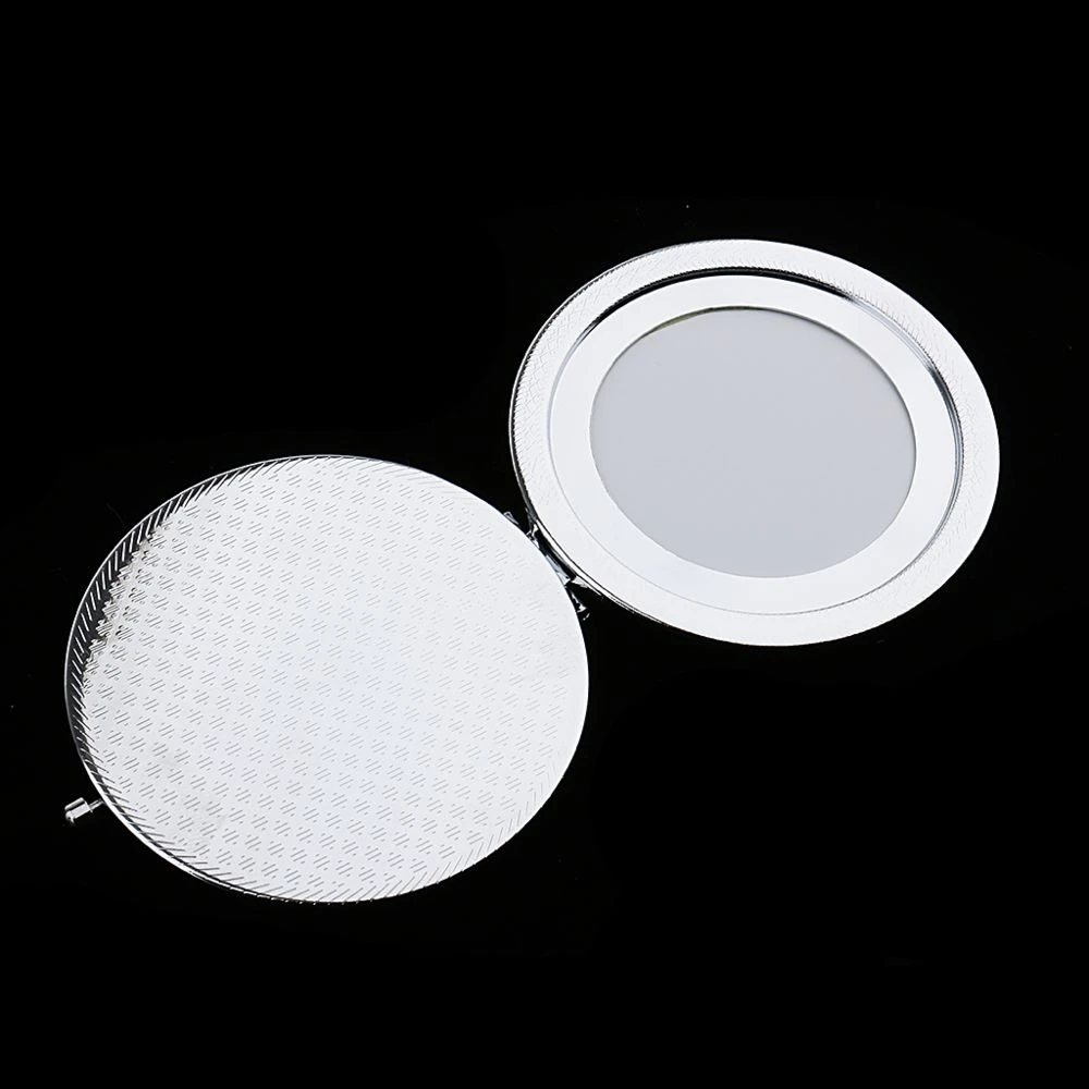 Marque Generique 1pc Voyage Premium Poche Pliante Miroir De Maquillage Compact à Deux ... 5 Marque Generique 1pc Voyage Premium Poche Pliante Miroir De Maquillage Compact à Deux ... – Image 3