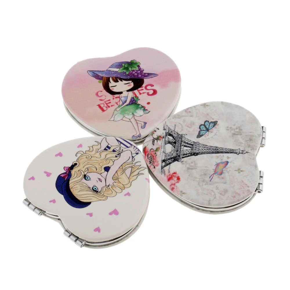 Marque Generique Mini Pliant Double Face Maquillage Cosmétique Miroir Poche Compacte A... 7 Marque Generique Mini Pliant Double Face Maquillage Cosmétique Miroir Poche Compacte A... – Image 5