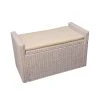 Mendler Coffre De Stockage, Banquette M92 Rotin Avec Coussin Kissen 88cm ~ Bla... 1 Mendler Coffre De Stockage, Banquette M92 Rotin Avec Coussin Kissen 88cm ~ Bla... -magasin Vente-unique 76b3b0bc08a963e46cbf892c8b10dbca
