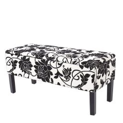 Mendler Banc/coffre De Rangement Renens, 95x36x44, Tissu, Noir -magasin Vente-unique 7b4a02e1fceaf53af551f1d76fcc0630