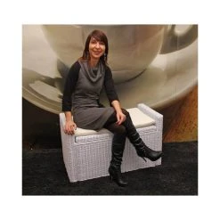 Mendler Coffre De Stockage, Banquette M92 Rotin Avec Coussin Kissen 88cm ~ Bla... 8 Mendler Coffre De Stockage, Banquette M92 Rotin Avec Coussin Kissen 88cm ~ Bla... -magasin Vente-unique 825c638829ec75ff25055807b2d83c11