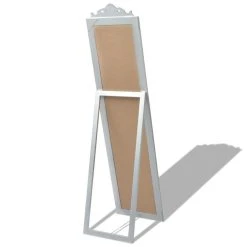 VidaXL Miroir Sur Pied Style Baroque 160 X 40 Cm Argenté 11 VidaXL Miroir Sur Pied Style Baroque 160 X 40 Cm Argenté -magasin Vente-unique 8718475525752 g en hd 4