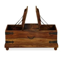 VidaXL Coffre De Rangement Bois Massif De Sesham 90 X 50 X 35 Cm 11 VidaXL Coffre De Rangement Bois Massif De Sesham 90 X 50 X 35 Cm -magasin Vente-unique 8718475528227 g en hd 4