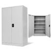 VidaXL Armoire De Bureau 90x40x140 Cm Acier Gris 1 VidaXL Armoire De Bureau 90x40x140 Cm Acier Gris -magasin Vente-unique 8718475556602 a en hd 1