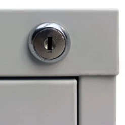 VidaXL Classeur Gris Clair 46x62x102,5 Cm Acier 9 VidaXL Classeur Gris Clair 46x62x102,5 Cm Acier -magasin Vente-unique 8718475937968 g en hd 2