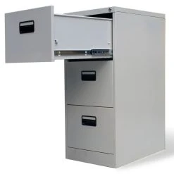 VidaXL Classeur Gris Clair 46x62x102,5 Cm Acier 10 VidaXL Classeur Gris Clair 46x62x102,5 Cm Acier -magasin Vente-unique 8718475937968 g en hd 3