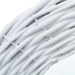 VidaXL Miroir Blanc 50 Cm Osier 8 VidaXL Miroir Blanc 50 Cm Osier -magasin Vente-unique 8719883824192 g en hd 2