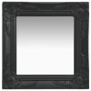 VidaXL Miroir Mural Style Baroque 40x40 Cm Noir 2 VidaXL Miroir Mural Style Baroque 40x40 Cm Noir -magasin Vente-unique 8720286009253 a en hd 1