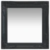 VidaXL Miroir Mural Style Baroque 50x50 Cm Noir -magasin Vente-unique 8720286009338 a en hd 1