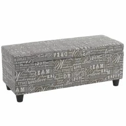 Mendler Banc/banquette/coffre De Rangement Kriens, 112x45x45cm, Tissu, Gris Wo... 8 Mendler Banc/banquette/coffre De Rangement Kriens, 112x45x45cm, Tissu, Gris Wo... -magasin Vente-unique 8e37c308b5ff274ba9f6ec3f3d55ec9e 1