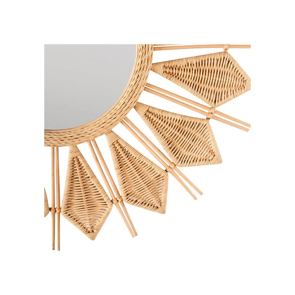 Rendez Vous Déco Miroir En Rotin Dalida Ø 100 Cm 6 Rendez Vous Déco Miroir En Rotin Dalida Ø 100 Cm – Image 4