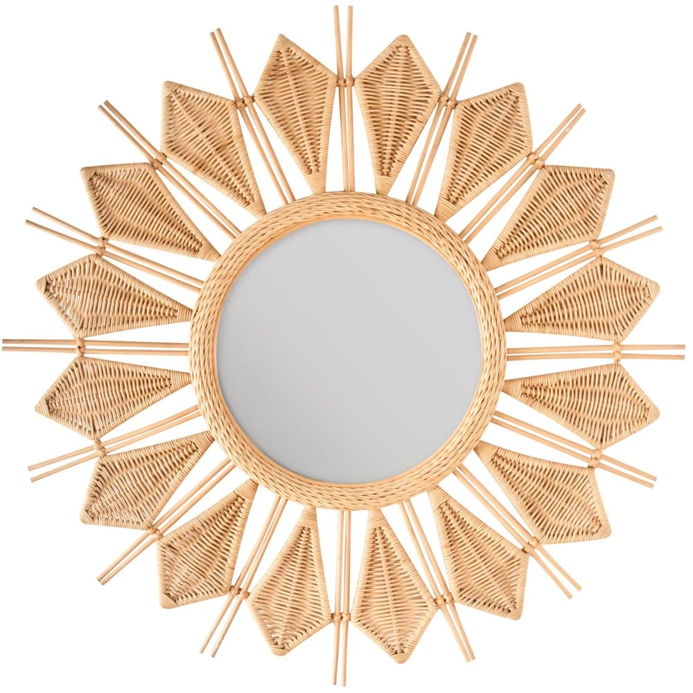 Rendez Vous Déco Miroir En Rotin Dalida Ø 100 Cm 3 Rendez Vous Déco Miroir En Rotin Dalida Ø 100 Cm