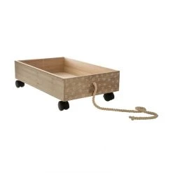 Atmosphera, Createur D'Interieur Atmosphera - Chariot De Rangement En Bois Pour Jouets