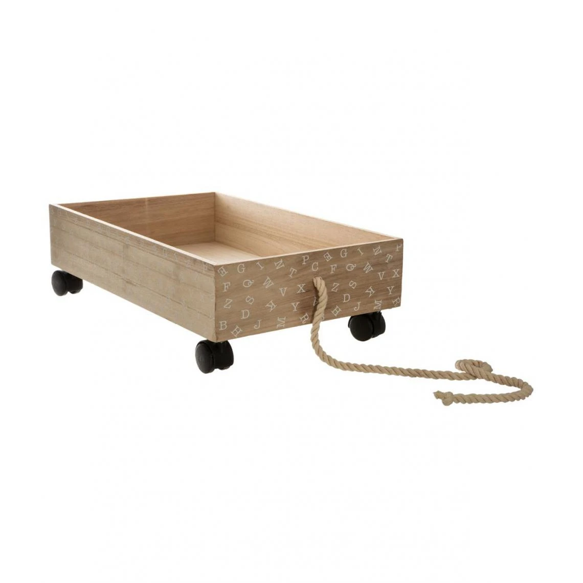 Atmosphera, Createur D'Interieur Atmosphera - Chariot De Rangement En Bois Pour Jouets 3 Atmosphera, Createur D'Interieur Atmosphera - Chariot De Rangement En Bois Pour Jouets