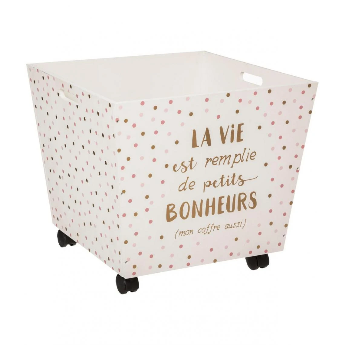 Atmosphera, Createur D'Interieur Atmosphera - Coffre De Rangement XXL Sur Roues Coffre à Jouet Or 3 Atmosphera, Createur D'Interieur Atmosphera - Coffre De Rangement XXL Sur Roues Coffre à Jouet Or