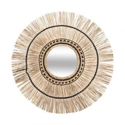 Atmosphera, Createur D'Interieur Atmosphera - Miroir Mural Seagrass D 60 Cm