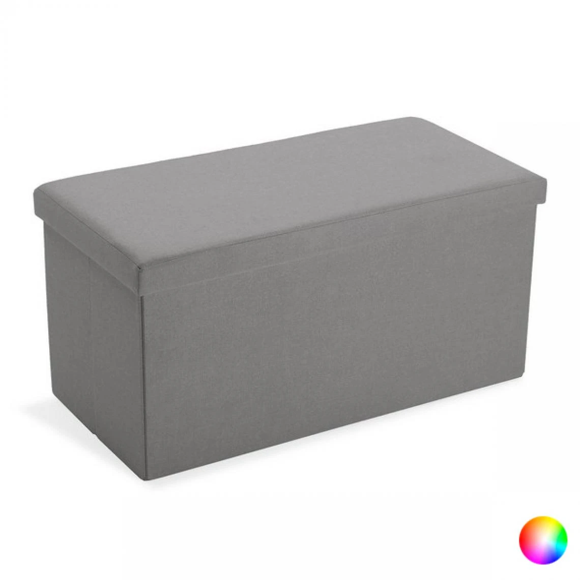 Unknown Banc De Coffre Long Démontable Lin Bois MDF (38 X 37,5 X 76,5 Cm) Cou... 3 Unknown Banc De Coffre Long Démontable Lin Bois MDF (38 X 37,5 X 76,5 Cm) Cou...