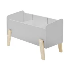 Altobuy BODHI GREY - Coffre à Jouets Pour Enfant Gris