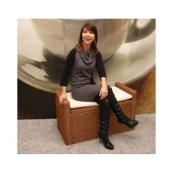 Mendler Coffre De Stockage, Banquette M92 Rotin Avec Coussin Kissen 88cm ~ Dor... 8 Mendler Coffre De Stockage, Banquette M92 Rotin Avec Coussin Kissen 88cm ~ Dor... -magasin Vente-unique c6ecef8f94e917369bec445db8695c7e