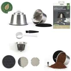 Ac-Deco Capsule Réutilisable En Inox Compatible Dolce Gusto. 9 Ac-Deco Capsule Réutilisable En Inox Compatible Dolce Gusto. -magasin Vente-unique capsule a cafe reutilisable en acier compatible dolce gusto 8363589 21229095 1140x1140