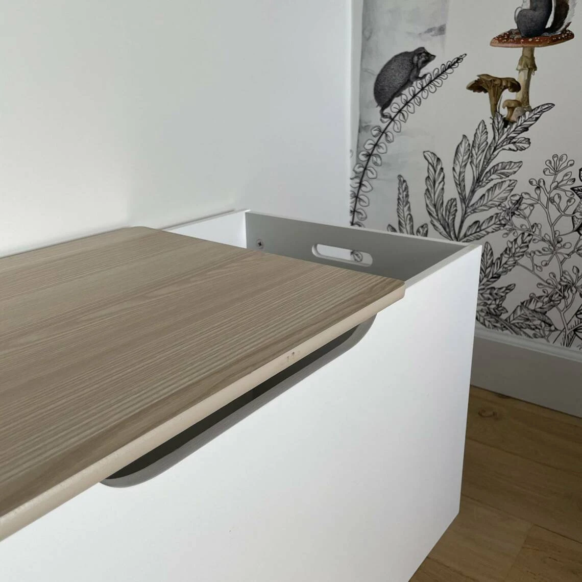 Coffre A Jouet Blanc | Alice's Garden 7 Coffre A Jouet Blanc | Alice's Garden – Image 5