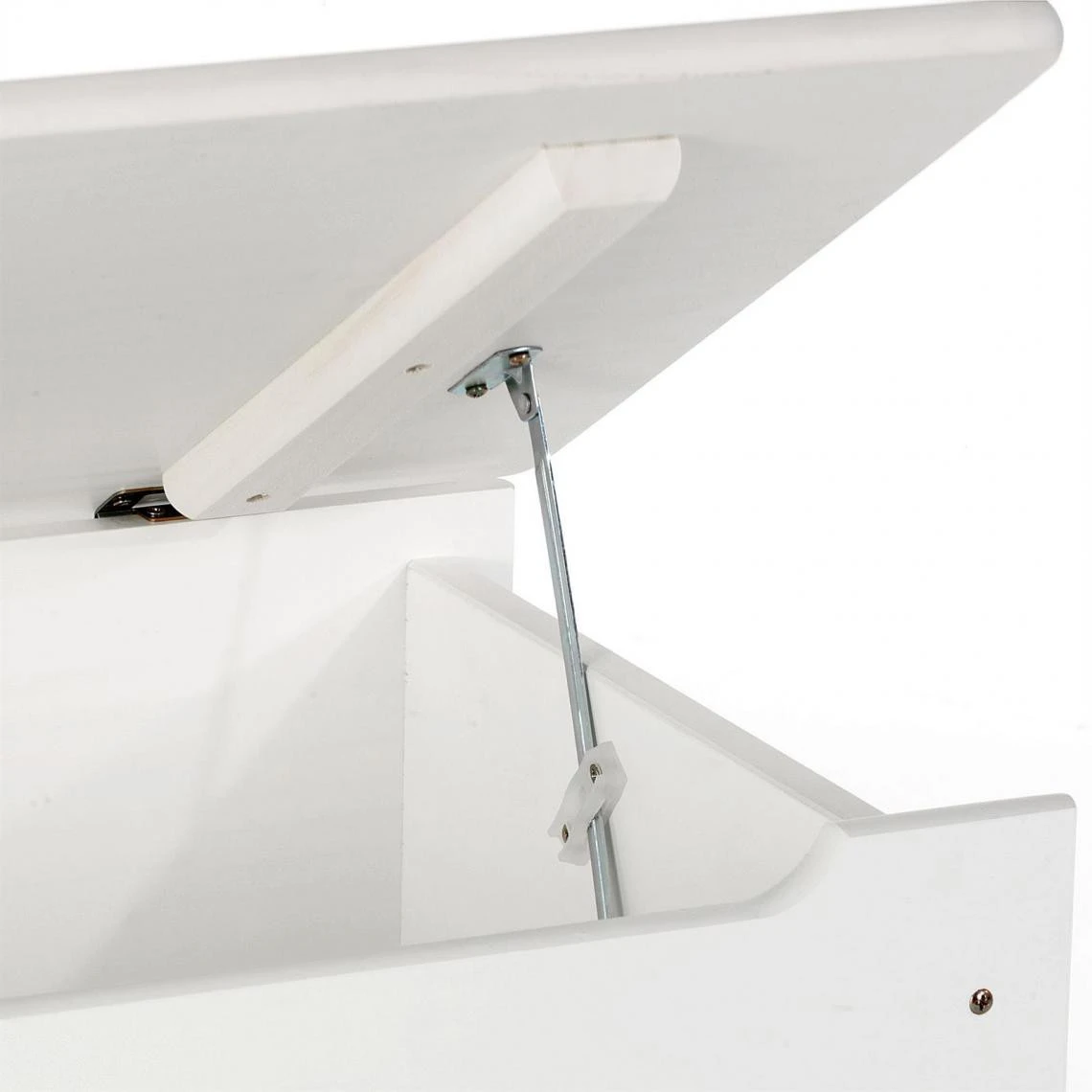 IDIMEX Coffre à Jouets ELISA Avec Roulettes, En Pin Massif Lasuré Blanc 5 IDIMEX Coffre à Jouets ELISA Avec Roulettes, En Pin Massif Lasuré Blanc – Image 3