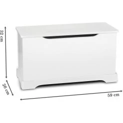 Leomark Coffre à Jouets En Bois Papillons 5 Leomark Coffre à Jouets En Bois Papillons -magasin Vente-unique coffre a jouets en bois papillons 11682974 30771756 1140x1140