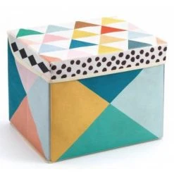 Djeco Coffre à Jouets - Géométrie