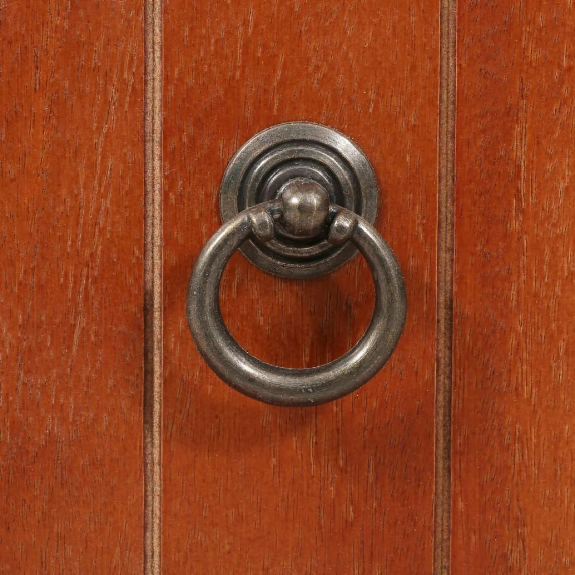 Chunhelife Coffre De Rangement 60x25x22 Cm Bois D'acacia Solide 5 Chunhelife Coffre De Rangement 60x25x22 Cm Bois D'acacia Solide – Image 3