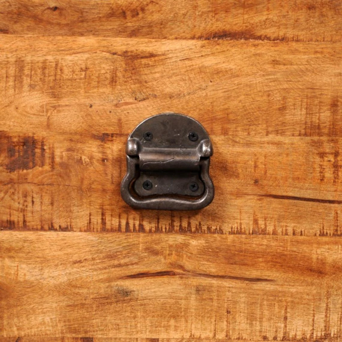 Chunhelife Coffre De Rangement Cubique Bois Massif De Manguier 5 Chunhelife Coffre De Rangement Cubique Bois Massif De Manguier – Image 3