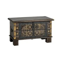 Pegane Coffre De Rangement En Bois De Manguier / Fer Coloris Noyer Foncé - L... 7 Pegane Coffre De Rangement En Bois De Manguier / Fer Coloris Noyer Foncé - L... -magasin Vente-unique coffre de rangement en bois de manguier fer coloris noyer fonce longueur 80 x profondeur 40 x hauteur 46 cm 11911666 31518590 1140x1140