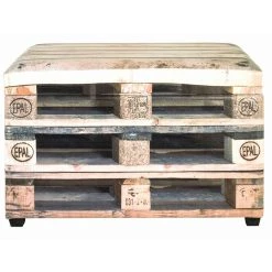 Pegane Coffre De Rangement En MDF Et Tissu Coloris Naturel - Dim : L65 X P40 ...