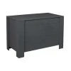 Pinus Coffre De Rangement En Pin 77 X 40 X 50 Cm Noir. -magasin Vente-unique coffre de rangement en pin 77 x 40 x 50 cm noir 13792644 38131700 1140x1140