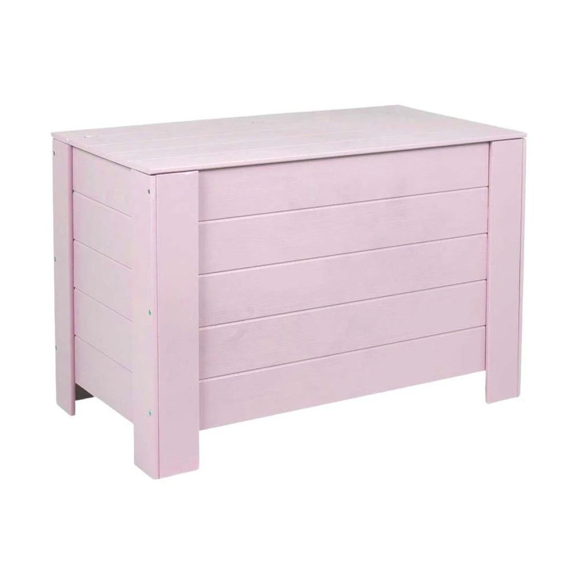 Pinus Coffre De Rangement En Pin 77 X 40 X 50 Cm Rose. 3 Pinus Coffre De Rangement En Pin 77 X 40 X 50 Cm Rose.
