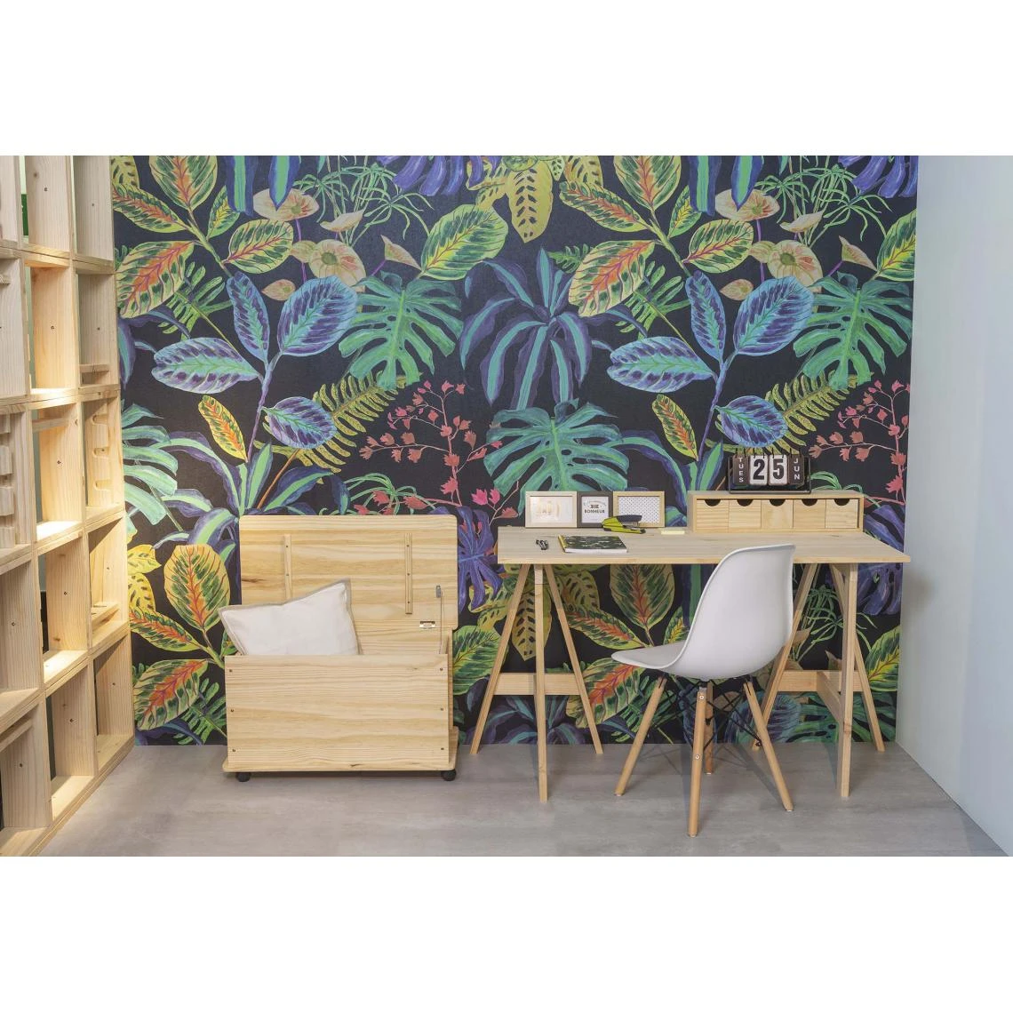 Astigarraga Coffre De Rangement En Pin Massif Avec 4 Roulettes 69 Litres. 4 Astigarraga Coffre De Rangement En Pin Massif Avec 4 Roulettes 69 Litres. – Image 2