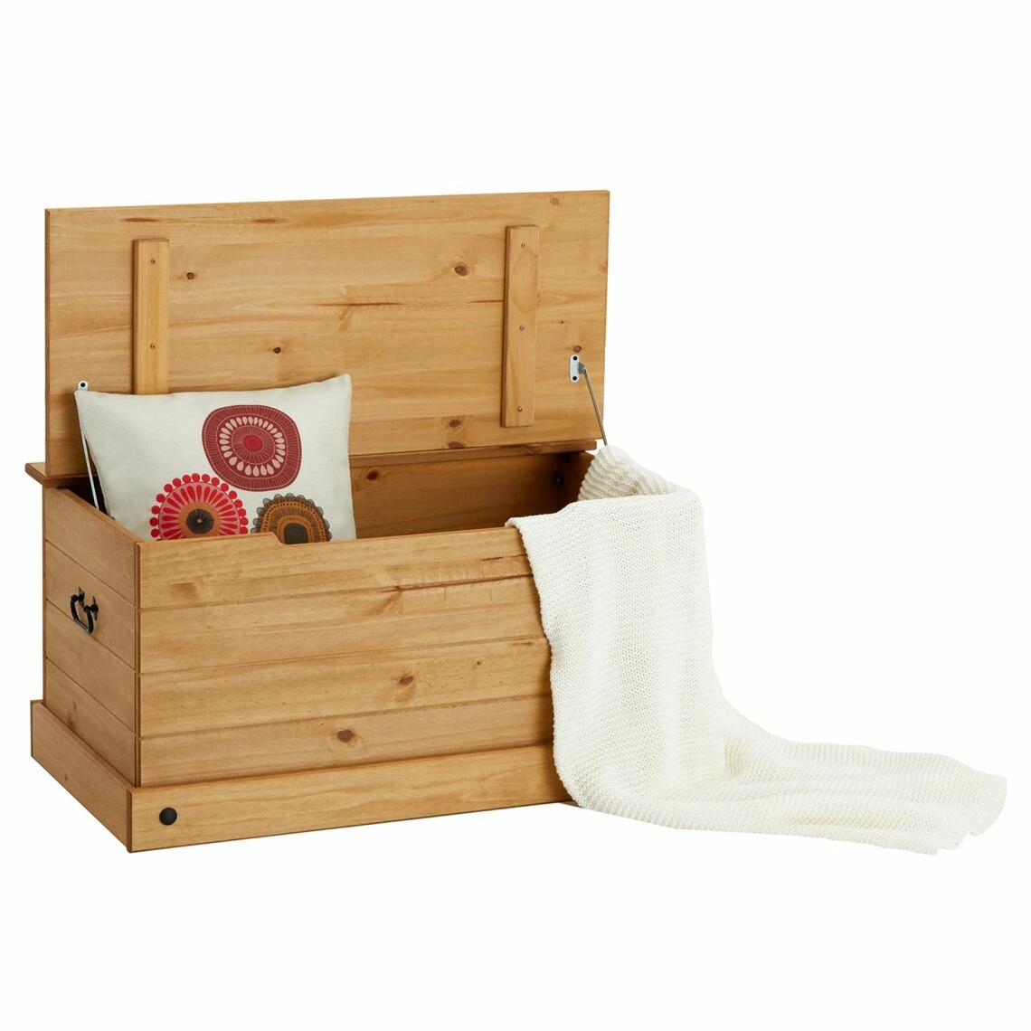 IDIMEX Coffre De Rangement En Pin SALSA Style Mexicain 6 IDIMEX Coffre De Rangement En Pin SALSA Style Mexicain – Image 4