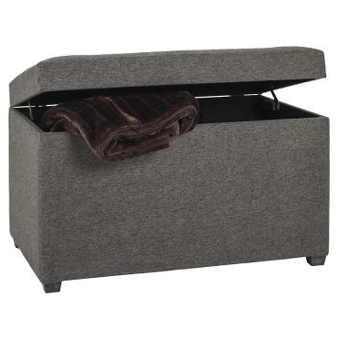 Pegane Coffre De Rangement En Tissu Couleur Anthracite - Dim : L 65 X H 40 X ... 4 Pegane Coffre De Rangement En Tissu Couleur Anthracite - Dim : L 65 X H 40 X ... – Image 2